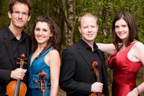 Carducci Quartet, courtesy of Andy Holdsworth photography